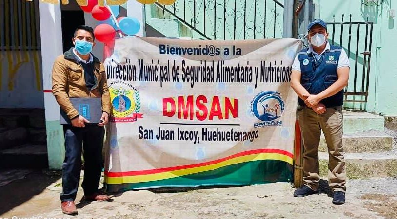 San Juan Ixcoy cuenta con ente municipal que velará por la seguridad alimentaria y nutricional
