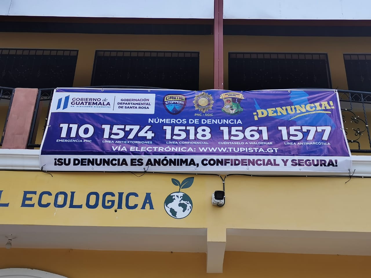 Santa Rosa recuerda cultura de la denuncia