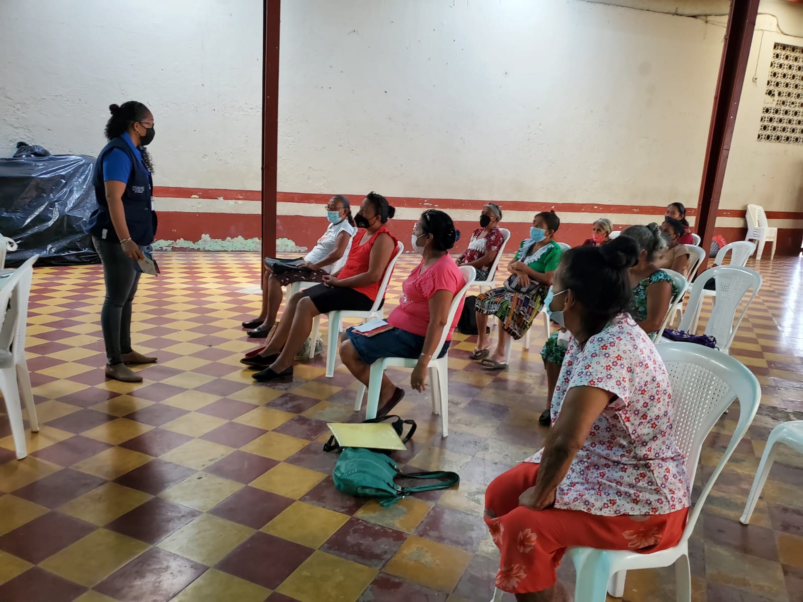 Realizan jornada informativa en San Andrés Villa Seca