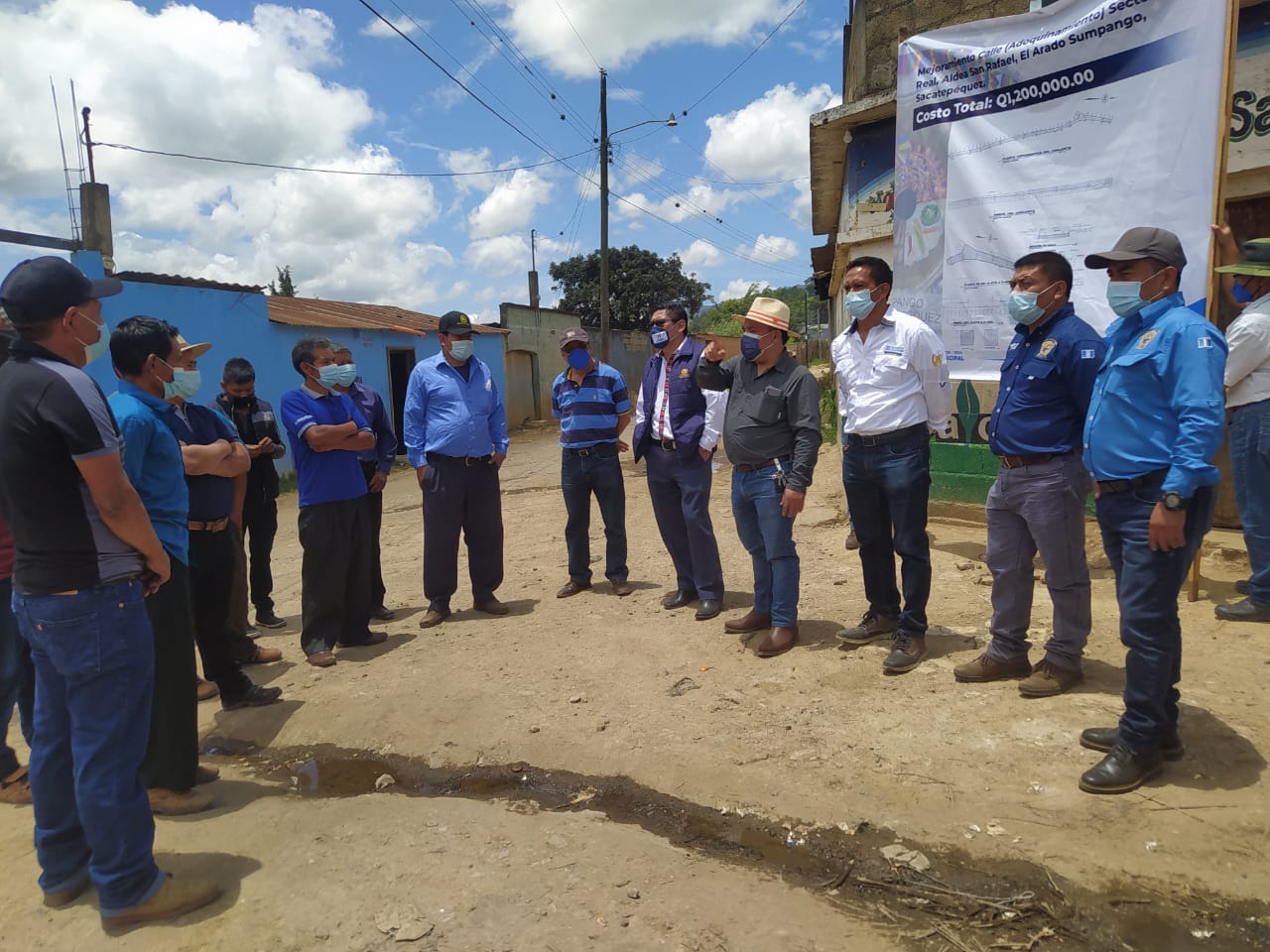 Ejecutarán cuatro obras para impulsar el desarrollo de Sumpango