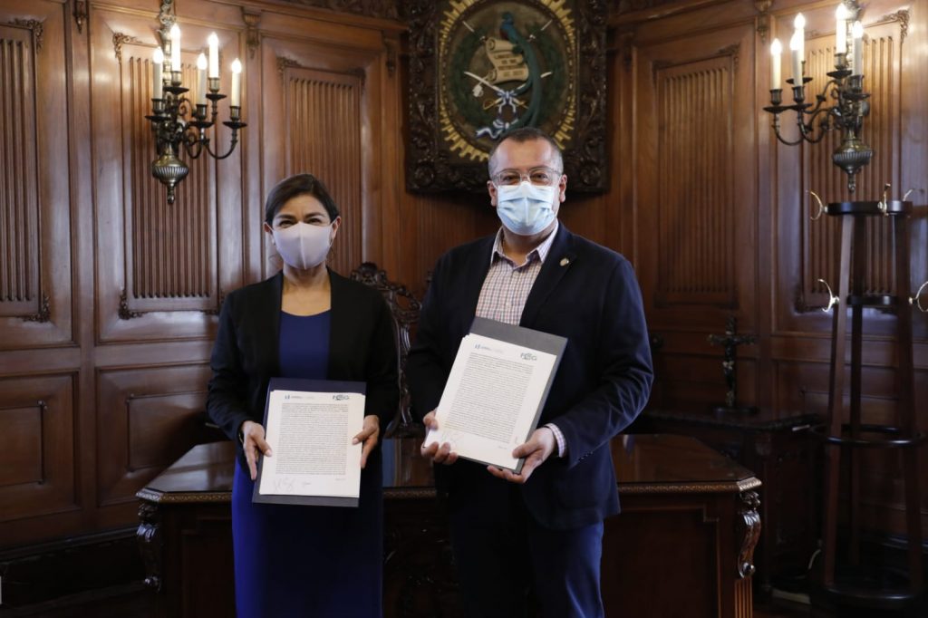Cultura firma convenio para mejorar el Registro de Bienes Culturales de Guatemala