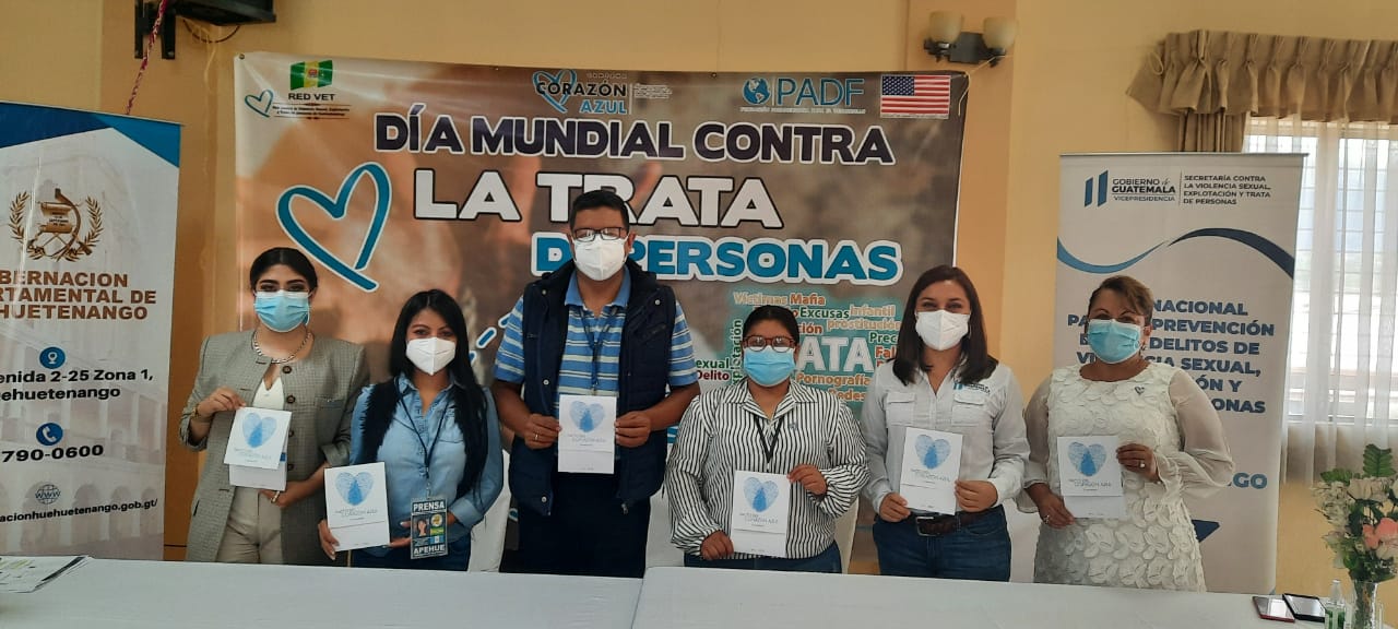 Periodistas huehuetecos se suman al pacto contra la violencia sexual, explotación y trata de personas