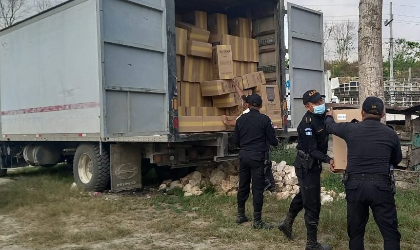 Confiscan más de 29 millones de quetzales en mercadería de contrabando durante el primer semestre