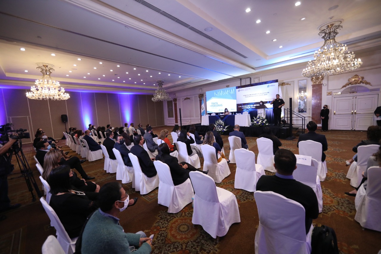 SVET presenta informe de Estado en materia de trata de personas 2020-2021