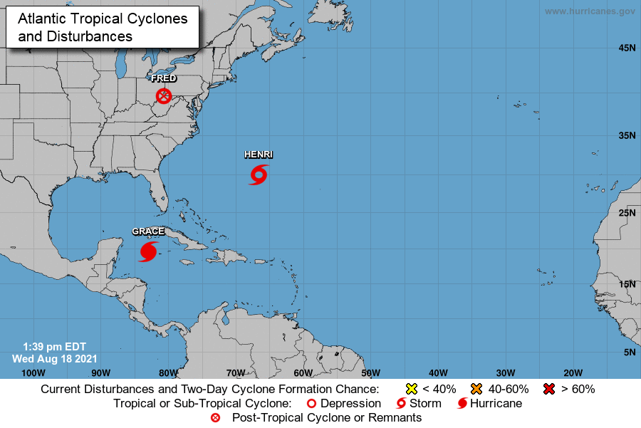 Grace es ya el segundo huracán de 2021 en el Atlántico