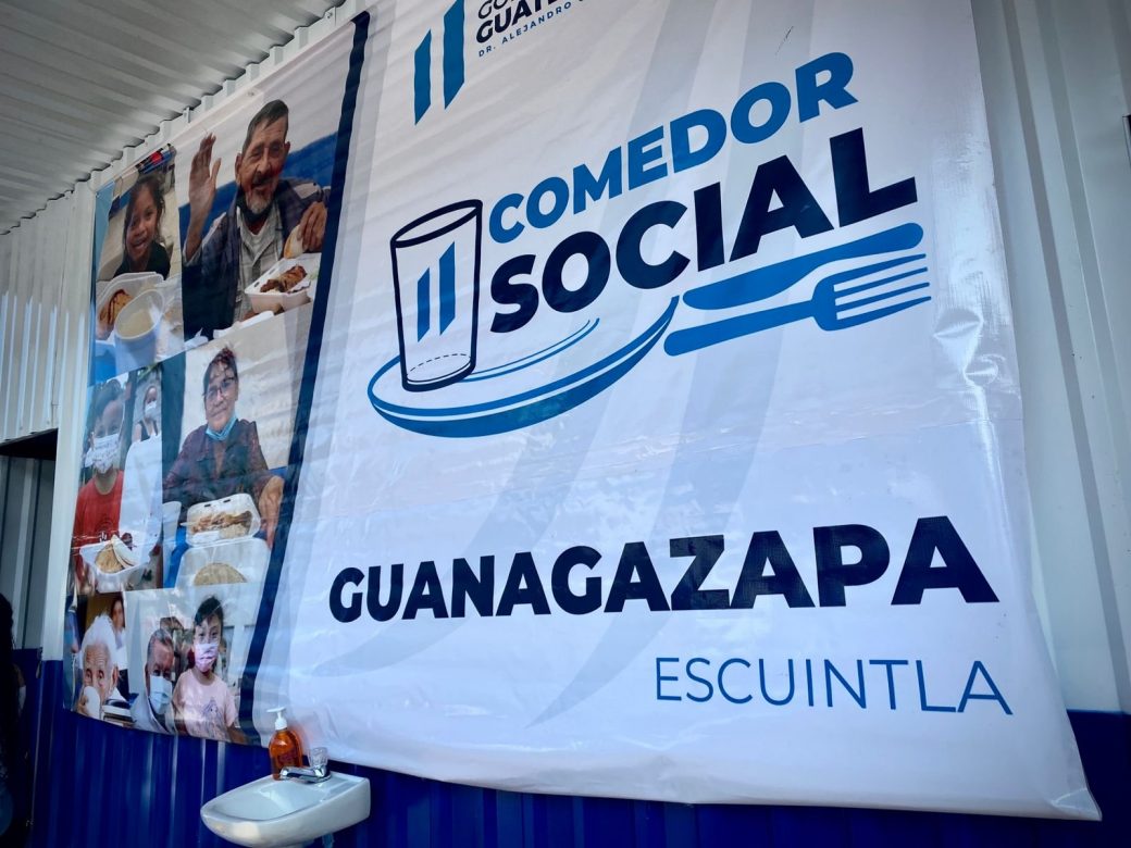 Ministerio de Desarrollo abre dos comedores sociales en Escuintla
