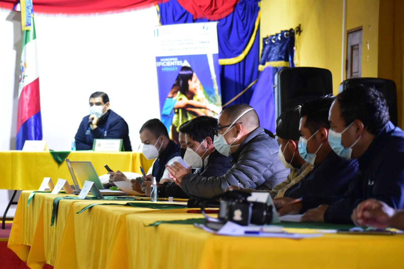 En la reunión participó el jefe edil de San Andrès Xecul y autoridades de Copresam