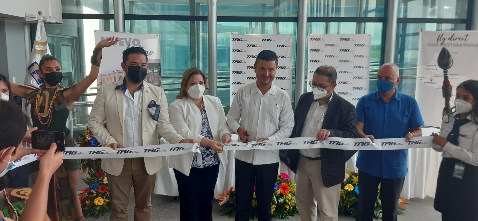 Inauguran vuelo directo entre Guatemala y Tapachula