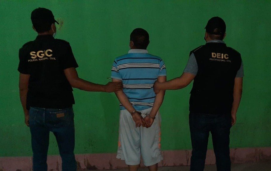Detienen en Baja Verapaz a uno de los 100 más buscados de Guatemala