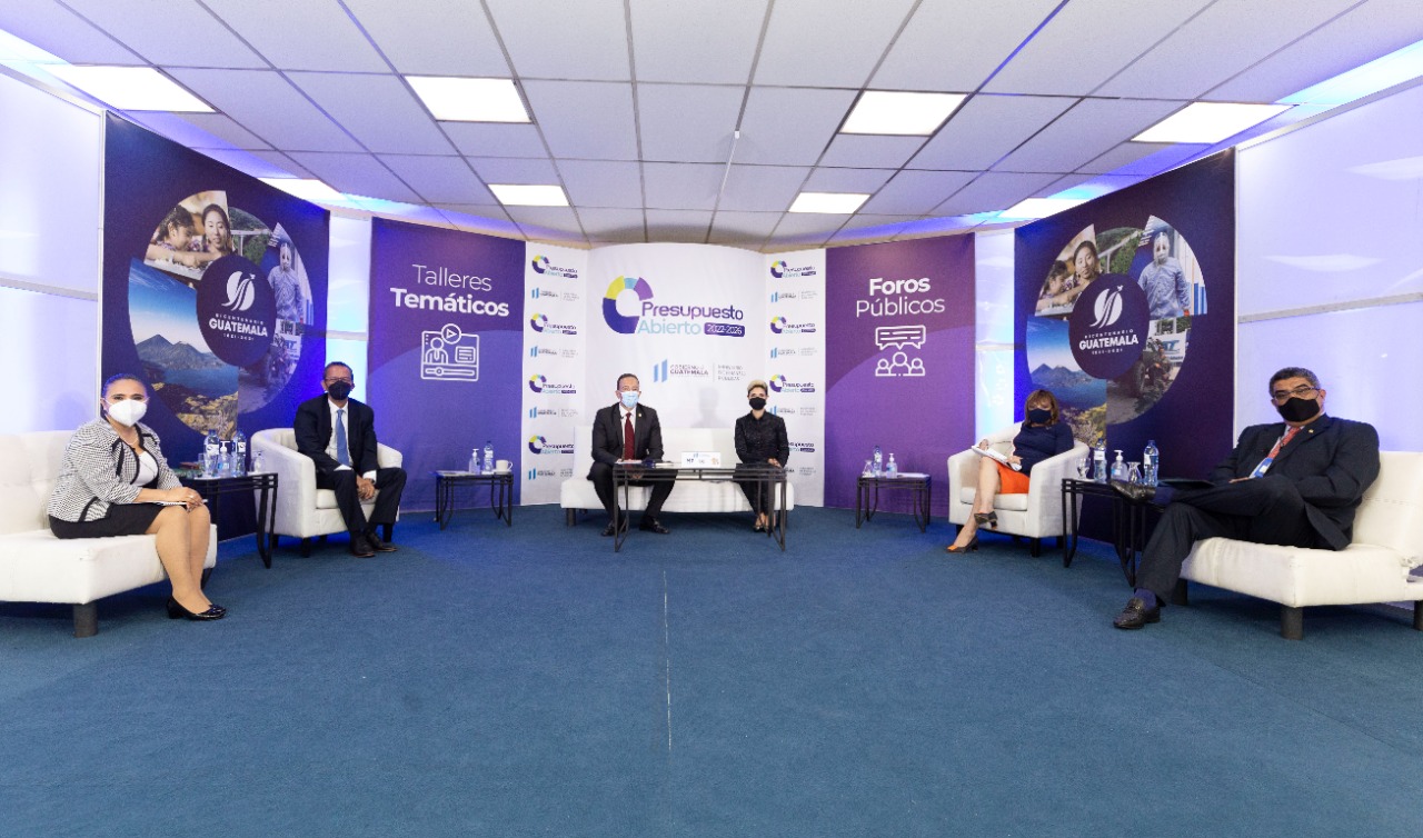 Los foros y talleres del presupuesto abierto son trasmitidos de forma virtual por las redes sociales del Ministerio de Finanzas Públicas