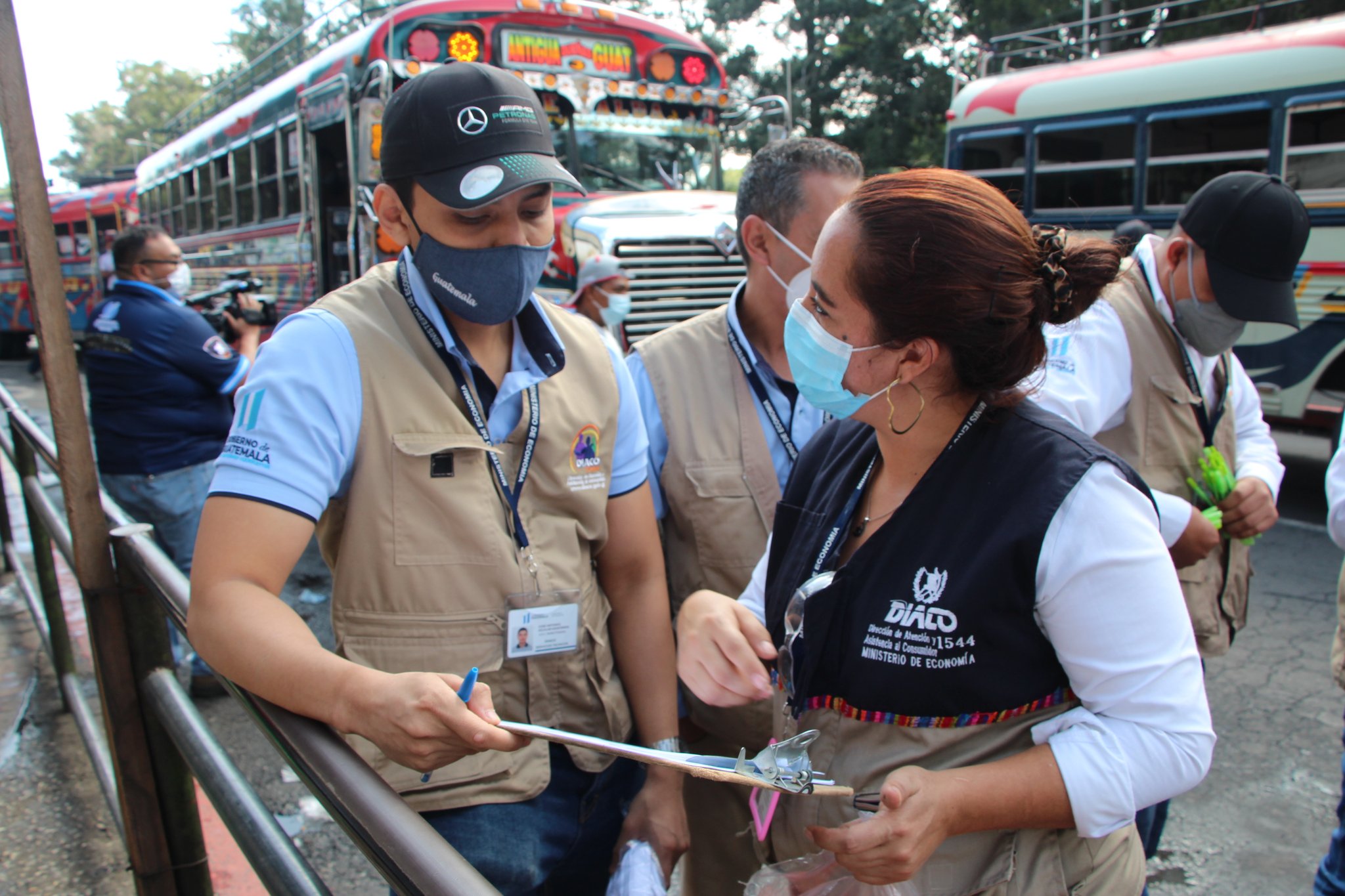 Diaco verifica precio de pasaje en buses urbanos y extraurbanos