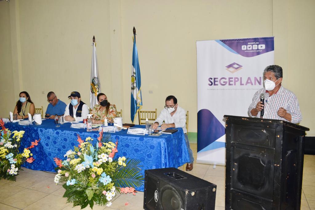 Discuten temas de interés en décima sesión del Codede en Zacapa