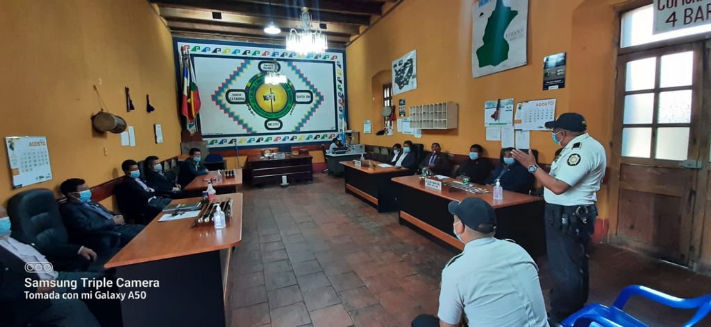PNC realiza acciones para prevenir la violencia en Totonicapán