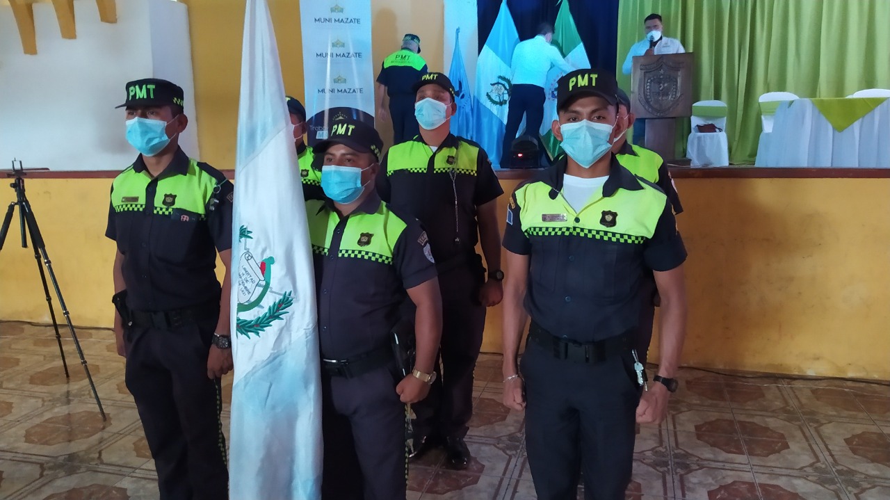 Mazatenango cuenta con más agentes de la Policía Municipal de Tránsito