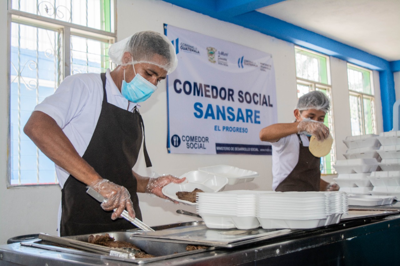 Inauguran comedor social en Sansare, El Progreso
