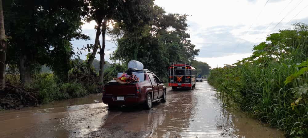 Conred brinda atención en Retalhuleu y Suchitepéquez por lluvias de las últimas horas