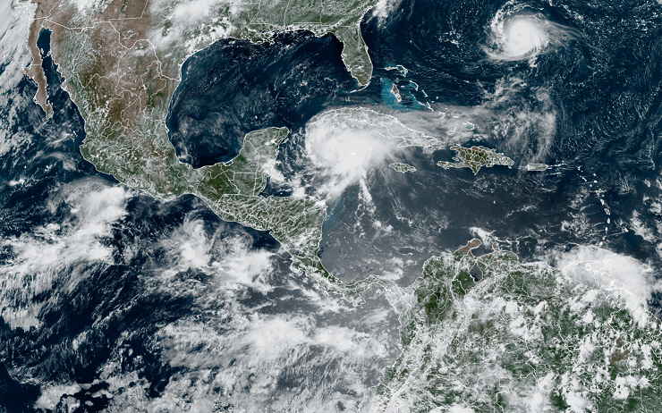 Insivumeh mantiene monitoreo al desplazamiento del huracán Grace en el Atlántico