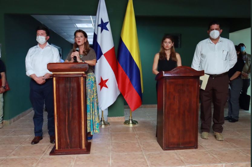 Colombia y Panamá acuerdan controlar el flujo migratorio en su frontera