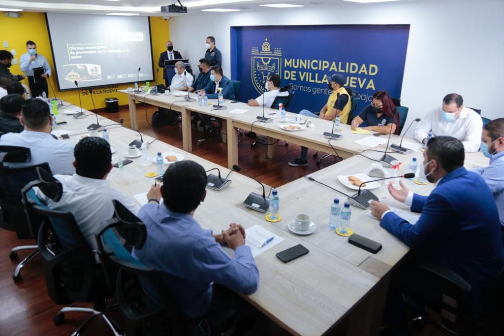 Presentan plan para crear oficina municipal de prevención de violencia en Villa Nueva