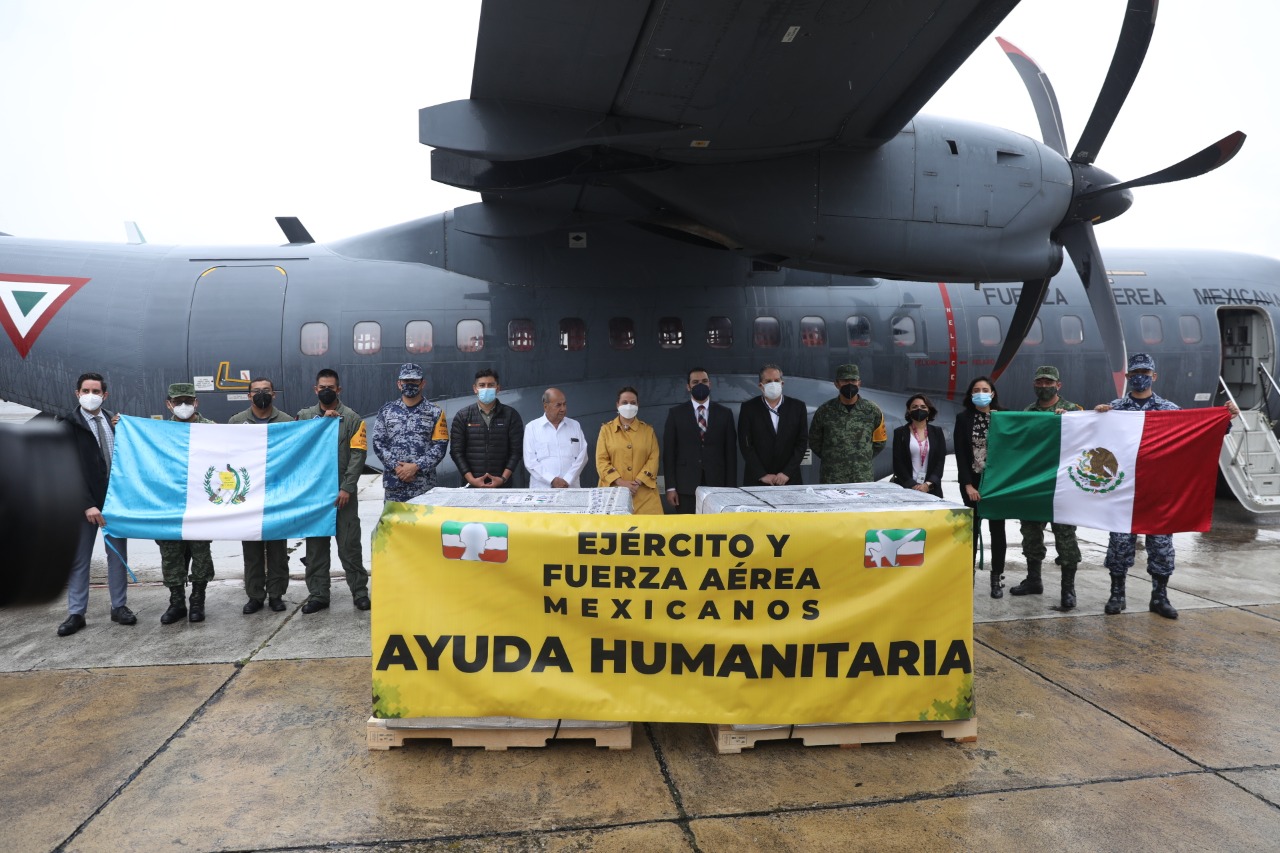 Guatemala recibe segundo lote 150 mil dosis de vacuna donadas por México