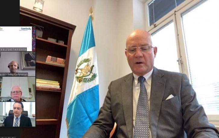 Red de Consejeros Comerciales durante rueda de negocios para promocionar a Guatemala como destino turístico.