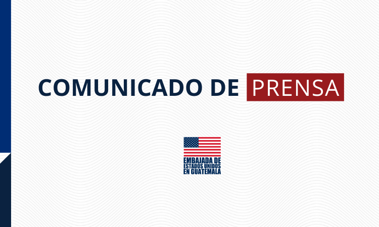 Estados Unidos extiende felicitación a Guatemala por celebrar su independencia
