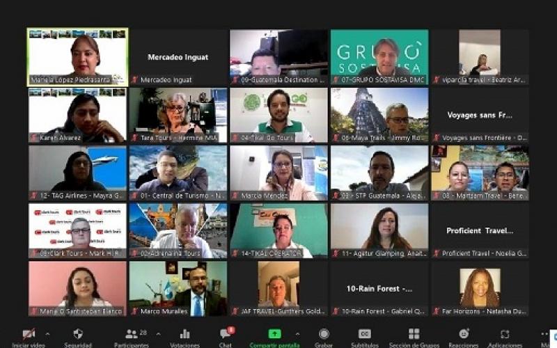 Consejeros comerciales se reunieron de forma virtual con empresarios de Estados Unidos y Canadá.