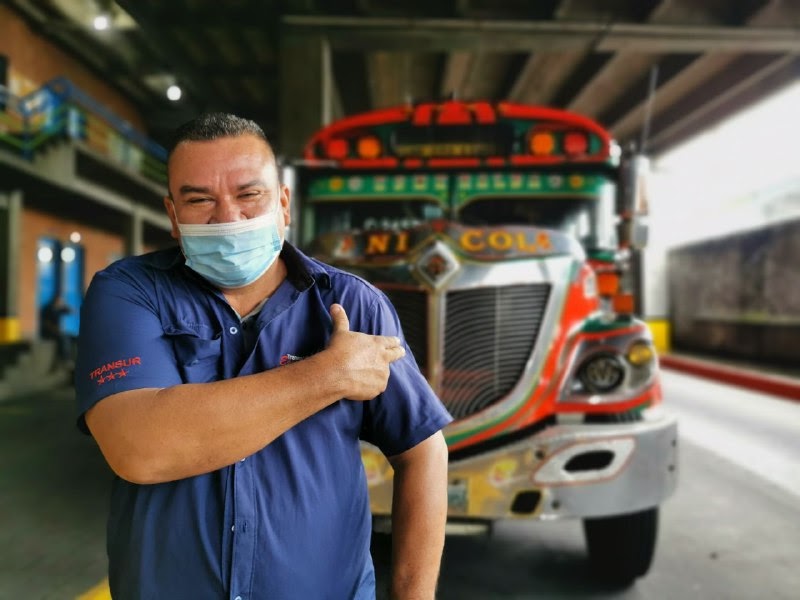 Continúa proceso de registro y vacunación de personal del Sistema de Transporte por Carretera