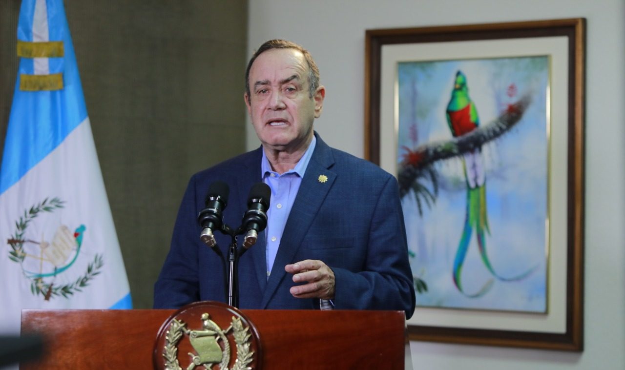 COVID-19: Presidente Giammattei anuncia estado de calamidad pública