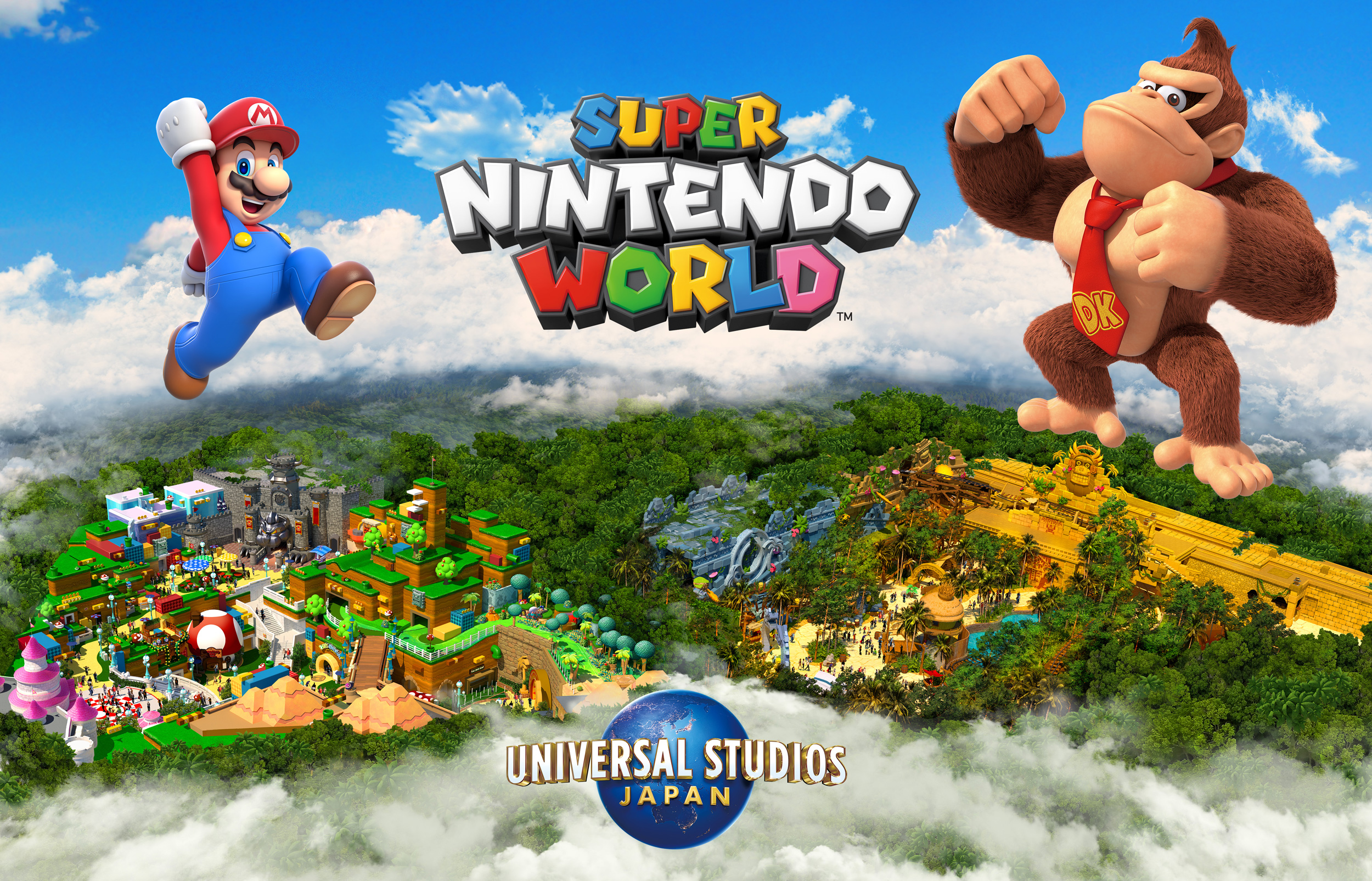 Parque temático de Nintendo incorporará área de Donkey Kong para 2024
