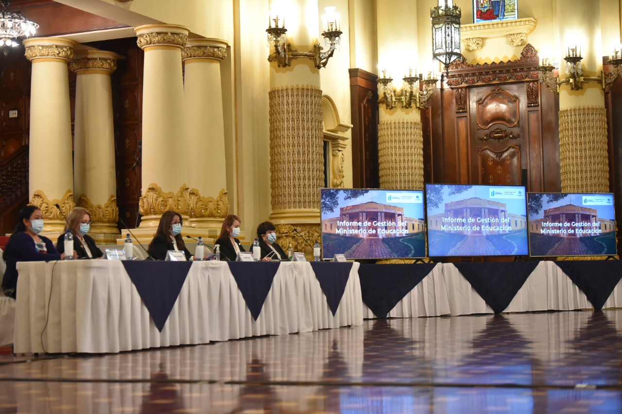 Mineduc presenta ejecución de programas de apoyo y asistencia brindada ante pandemia