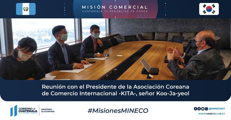 Ministro de Economía informa sobre avances de misión comercial en República de Corea
