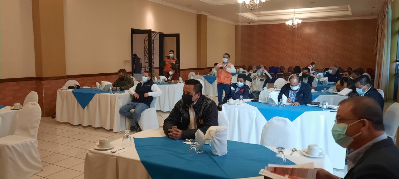 Conred socializa actualización del Plan Nacional de Respuesta en Huehuetenango
