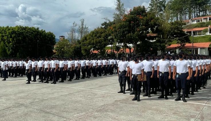 Cerca de 300 jóvenes de occidente comienzan formación en Academia de la PNC