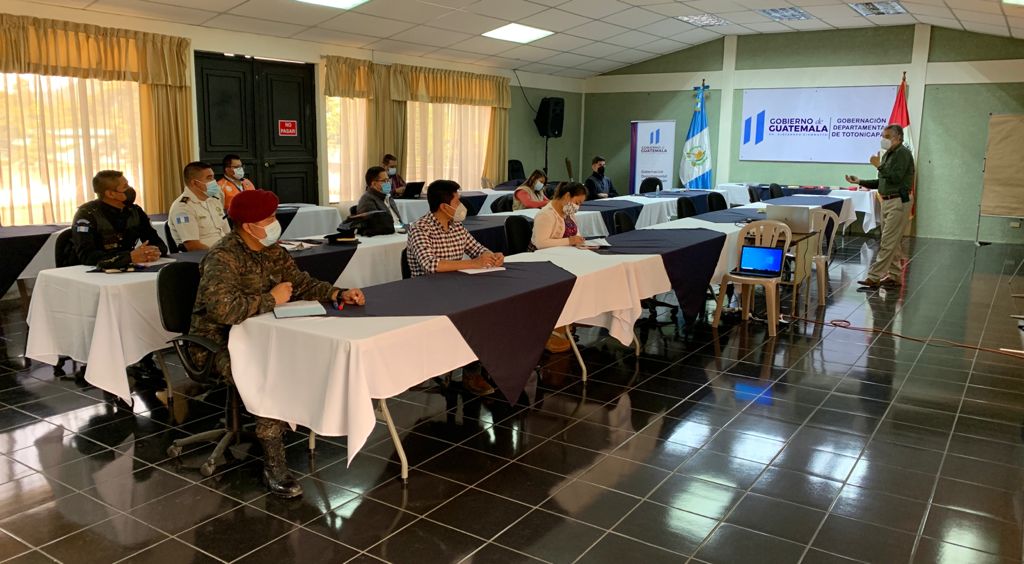 Comisión de Seguridad y Atención a la Conflictividad de Totonicapán fortalece sus capacidades