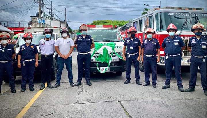Fortalecen capacidades de bomberos municipales departamentales de San Felipe