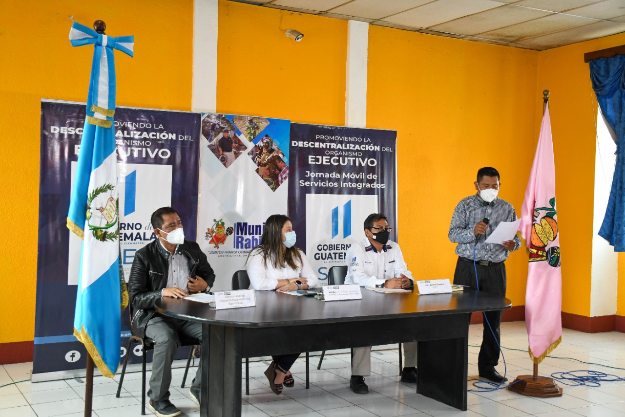 Jornada de servicios móviles llegará a Rabinal