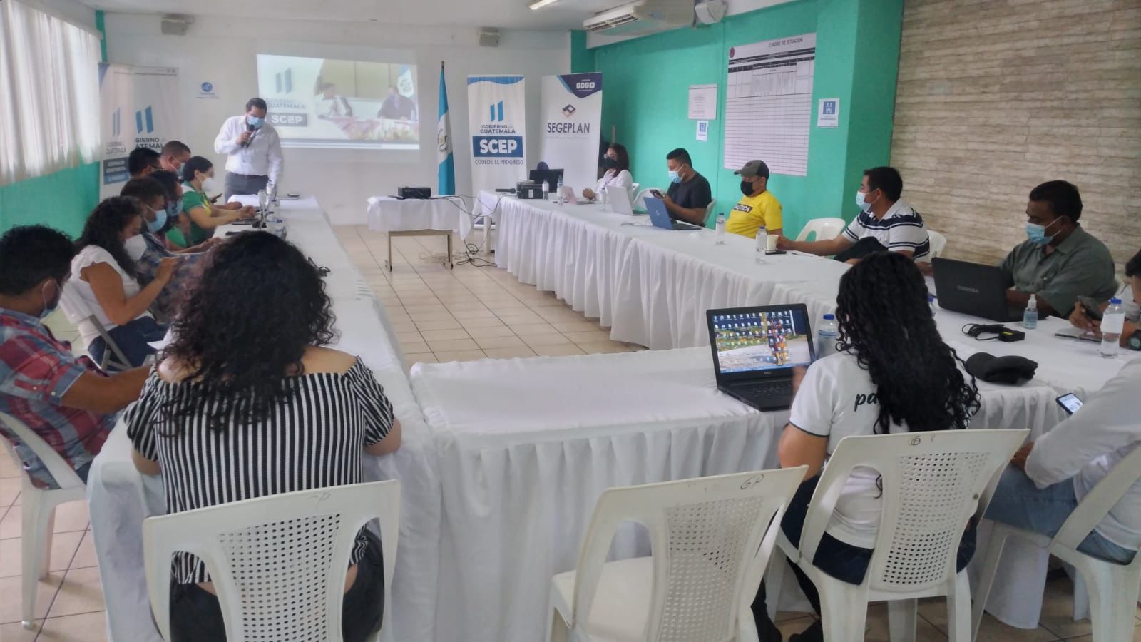 Capacitan en el uso del Siprocode en El Progreso