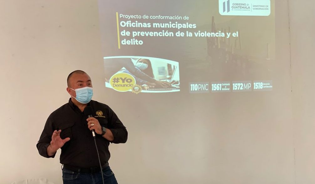 Mingob promueve creación de oficinas municipales de prevención de la violencia en Huehuetenango
