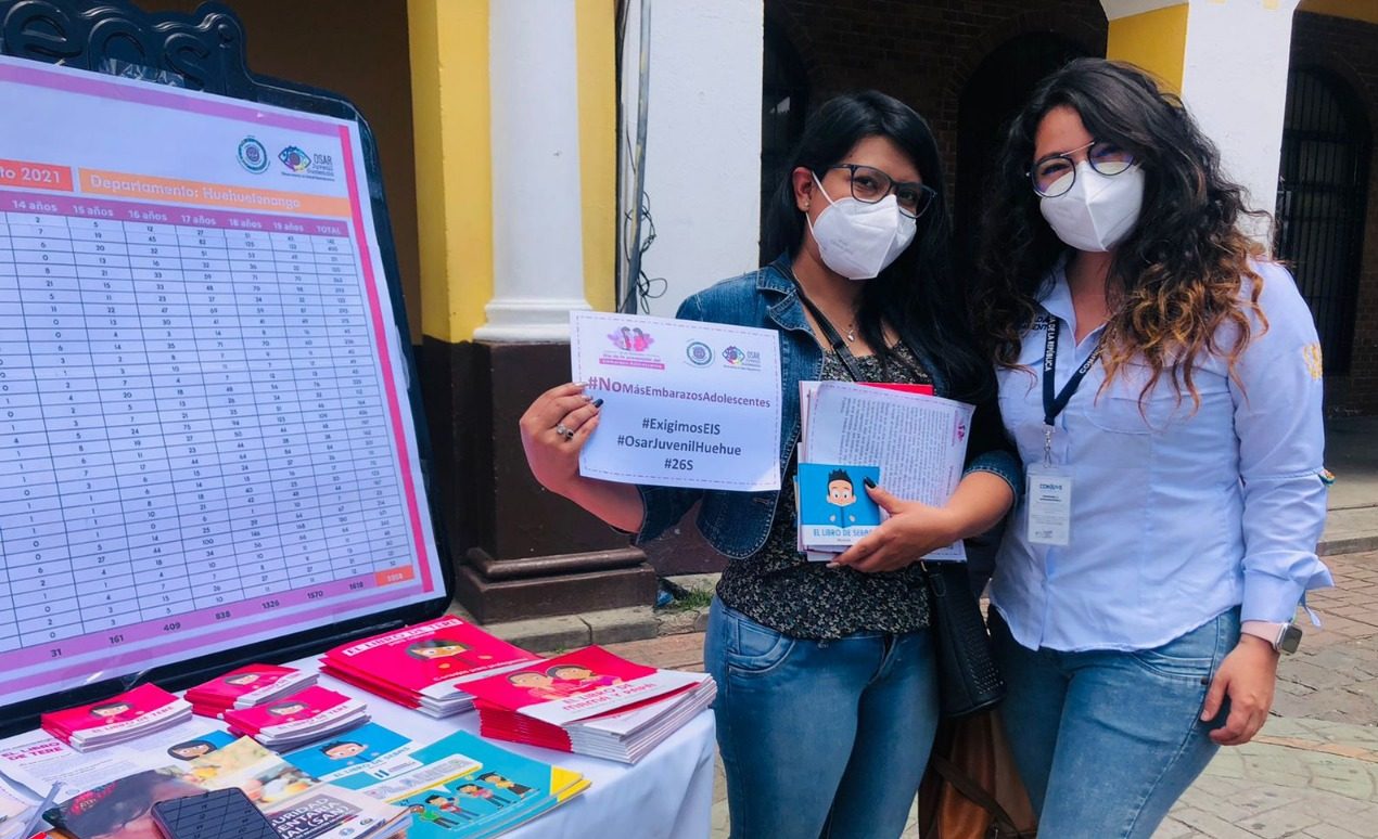Conjuve promueve la prevención de embarazos en menores