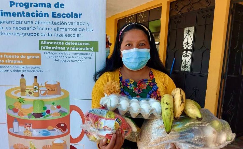 Más de 74 mil estudiantes de Totonicapán reciben alimentación escolar