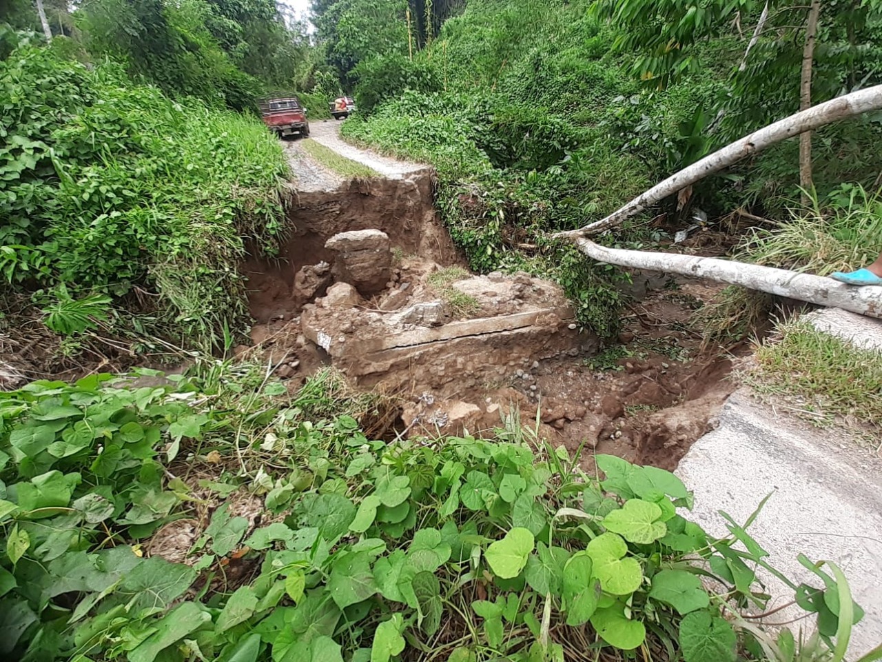 Conred atiende incidentes generados por la lluvia en seis departamentos
