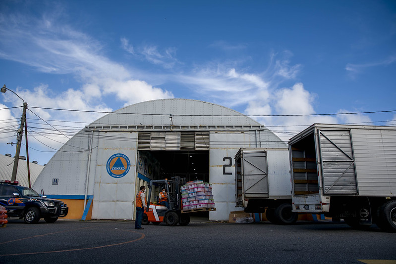 Conred mantiene más de 90 mil libras de ayuda humanitaria por temporada de lluvias