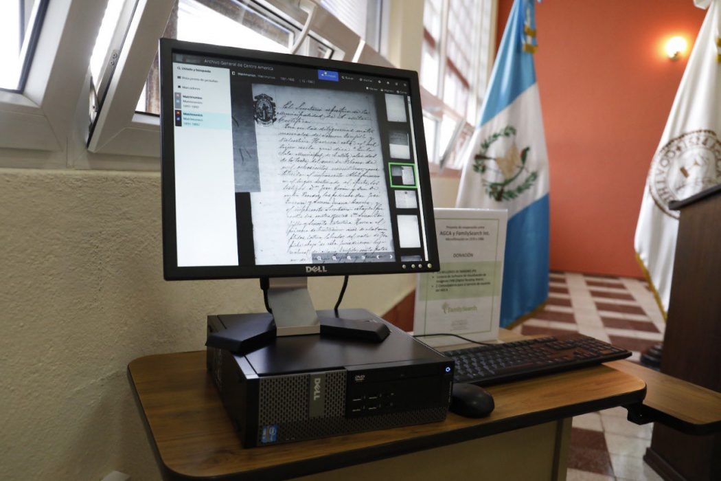 Digitalizan 2.6 millones de folios de patrimonio documental guatemalteco
