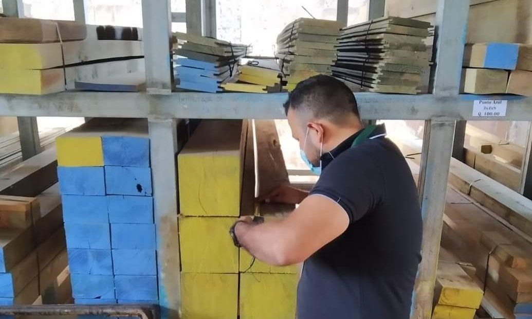 Inab fiscaliza empresas forestales en Chiquimula
