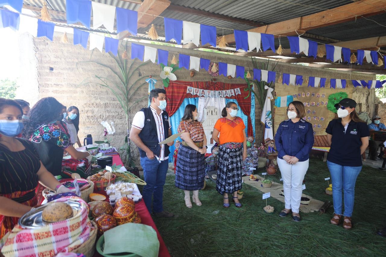 Sesan constata acciones por la seguridad alimentaria en Baja Verapaz
