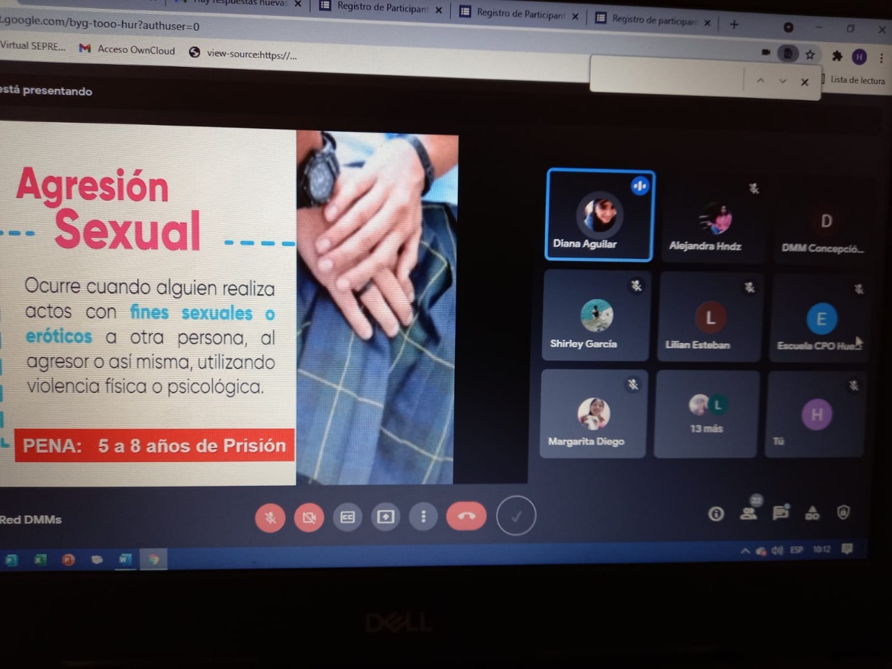 Seprem coordina taller contra la violencia sexual en Huehuetenango