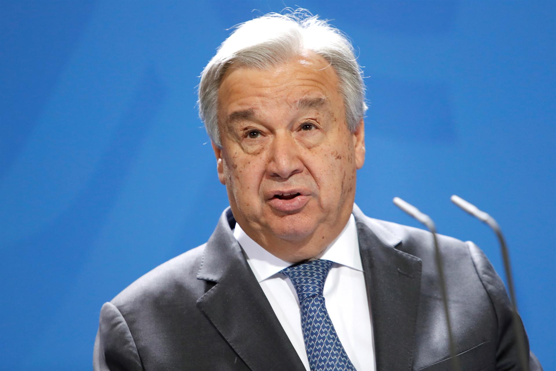 Guterres clama contra “el nacionalismo de las vacunas” contra COVID-19