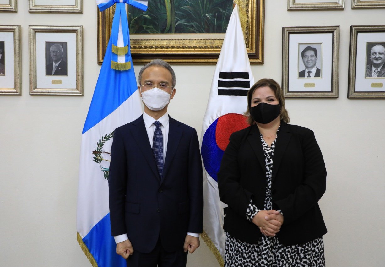 Guatemala y Corea fortalecen relaciones de amistad y cooperación