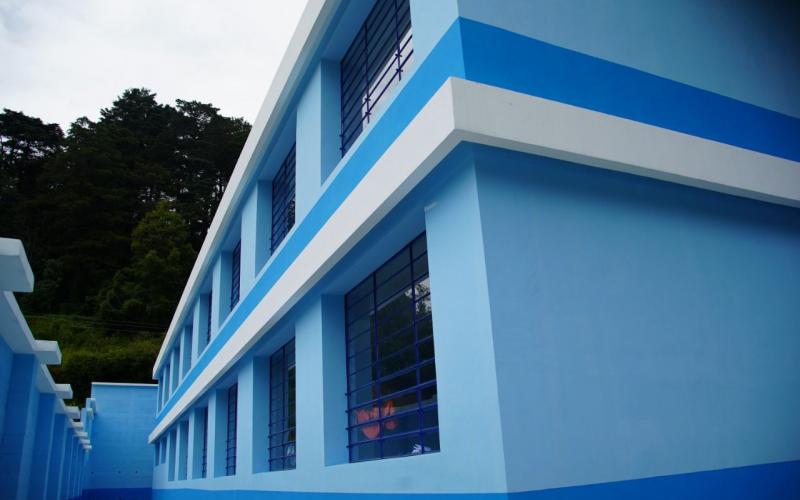 UCEE amplía instituto de educación media de San Antonio Sacatepéquez, San Marcos